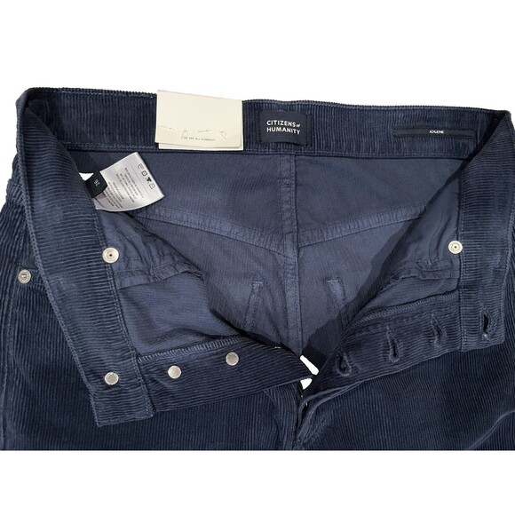 Citizens of Humanity COH womens Jolene Corduroy Jean Pant sz 26 Button Fly 26x27 - Picture 9 of 11